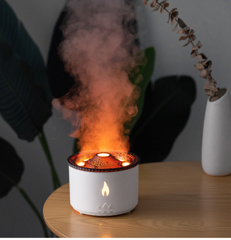 Two-Color Spray Ring Volcano Humidifier Bliss