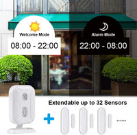 Wireless Door Sensor Chime 280m Range Door