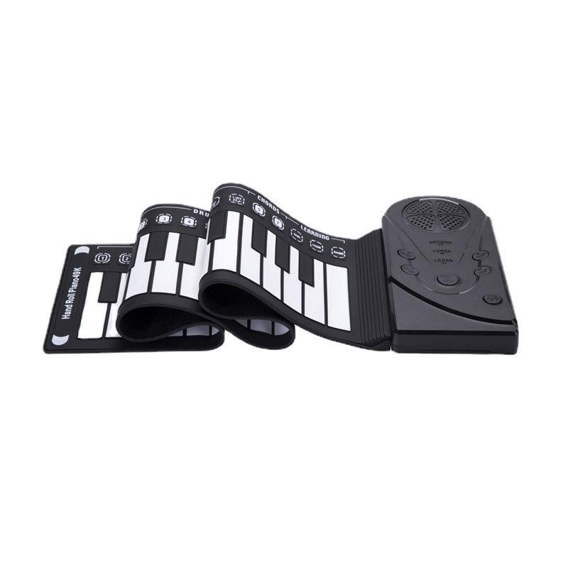 Flexible Digital Piano Roll Up 88-Key Keyboard