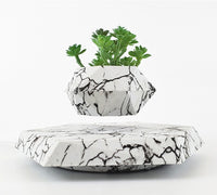 Levitating Plant Pot Marble Floating Planter