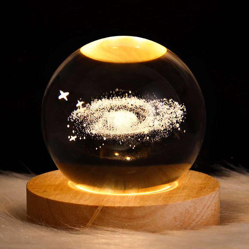 LED Night Light Table Lamp 3D Planet Moon