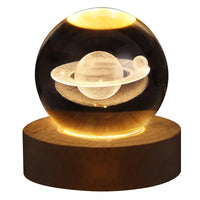 LED Night Light Table Lamp 3D Planet Moon