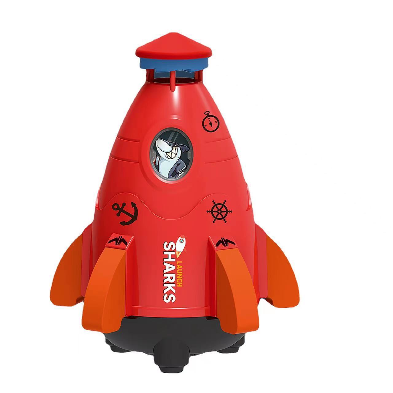 Space Rocket Sprinkler Spinner