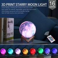 LED USB Star Galaxy Moon Lamp Night Light for Bedroom Dreamy Ambiance