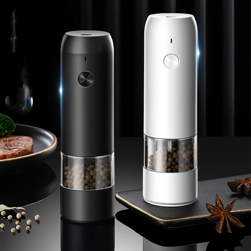 Rechargeable Electric Pepper and Salt Grinder Set for Effortless Seasoning