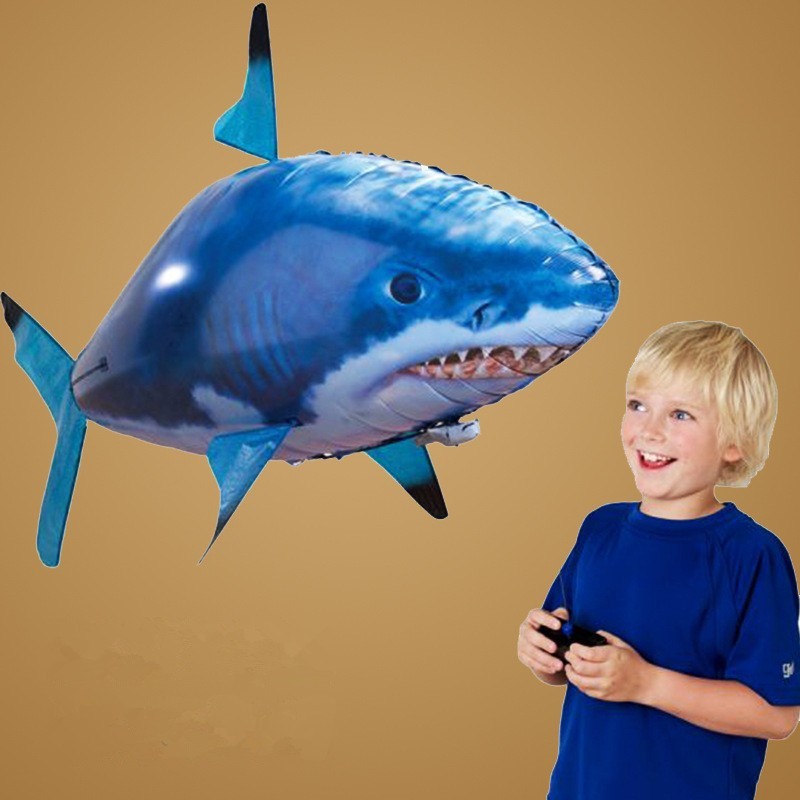 Remote Control Shark Toy: Air Swimming Fun