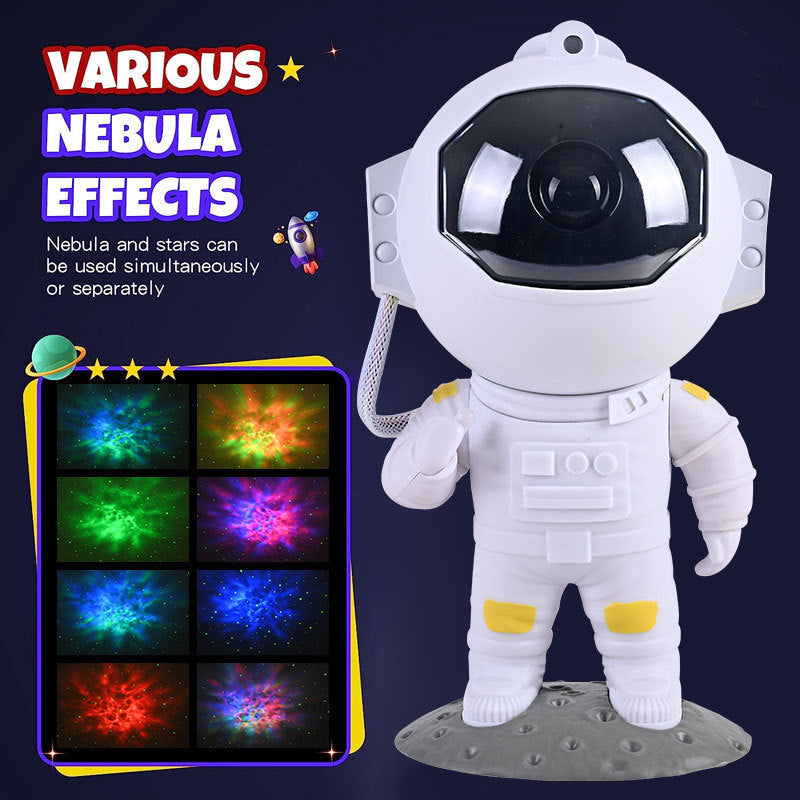 Galaxy Star Projector Astronaut Lamp - Transform Your Room