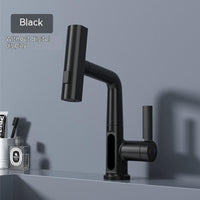 Intelligent Digital Display Faucet with Pull-out Basin