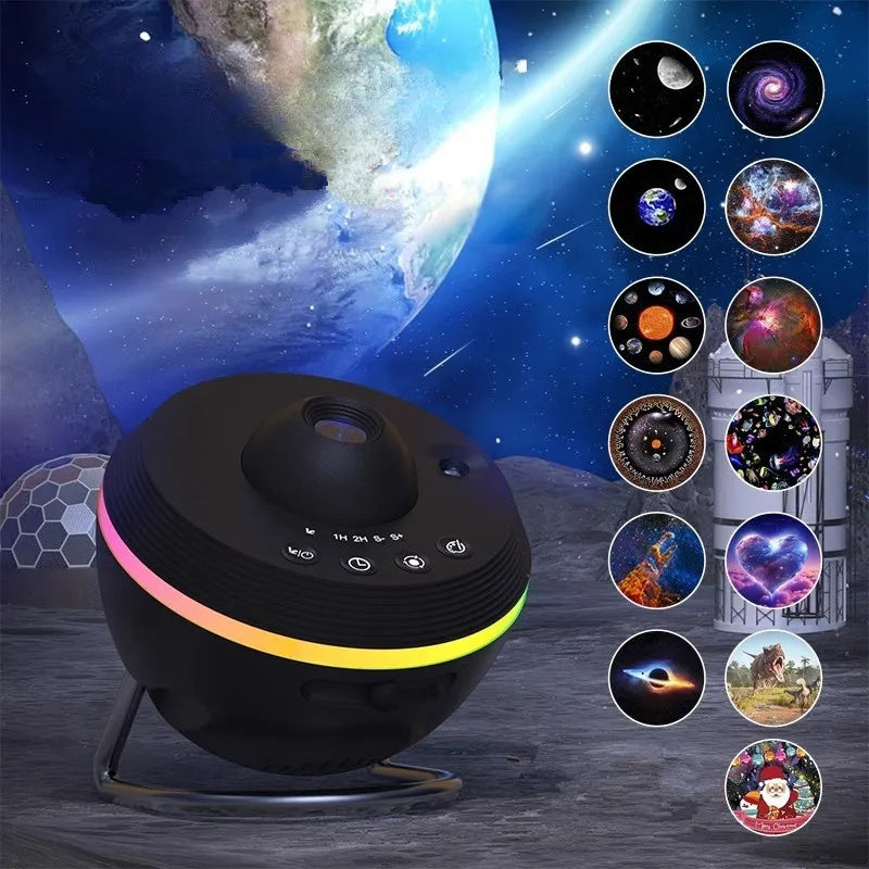 Newest 13 in 1 Ultra Clear Galaxy Projector Ultra Clear Night Light