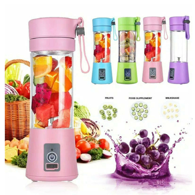 Portable Blender USB Rechargeable Mini Kitchen Juice Mixer