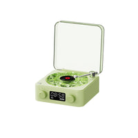 Vinyl Sound: Discover with Retro Turntable Speaker