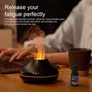 Aromatic RGB Flame Aroma Diffuser 130Ml with 3D Colors