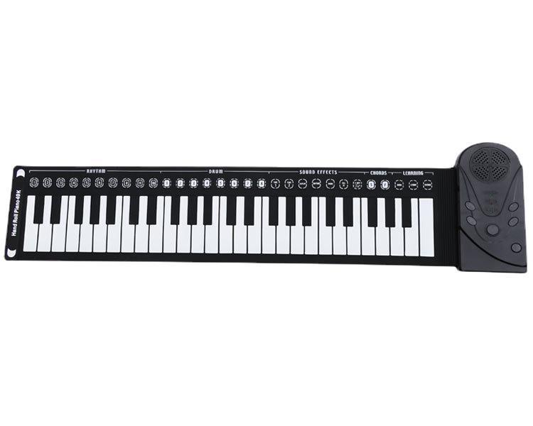 hand keyboard-hand roll-up-instrument