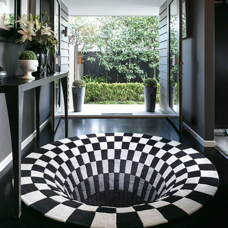 illusion-illusion rug