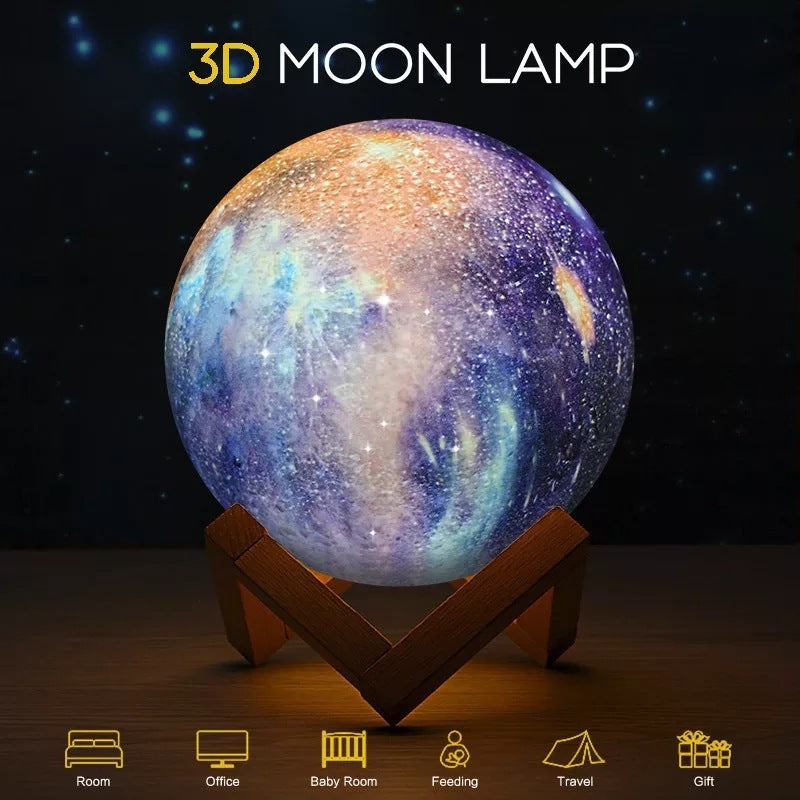 moon lamp-night light-planet-planet lamp