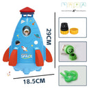 outdoor toy-rocket-rocket spinner-rocket sprinkler