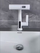 Intelligent Digital Display Faucet with Pull-out Basin