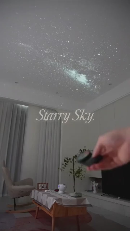 Night Light Galaxy Projector for a Starry 360 Experience