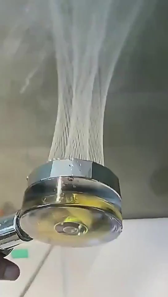 rotating shower-shower head